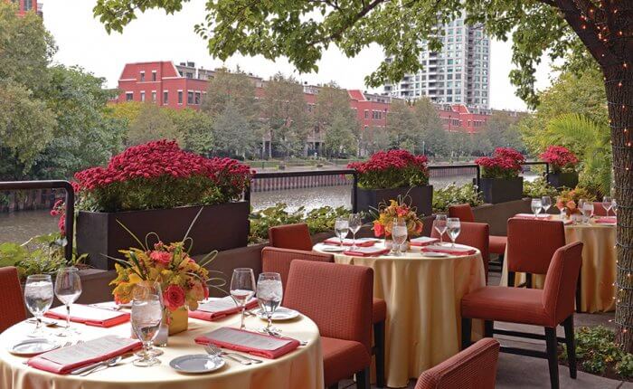 East Bank Club Riverfront Terrace East Bank Club Riverfront Terrace