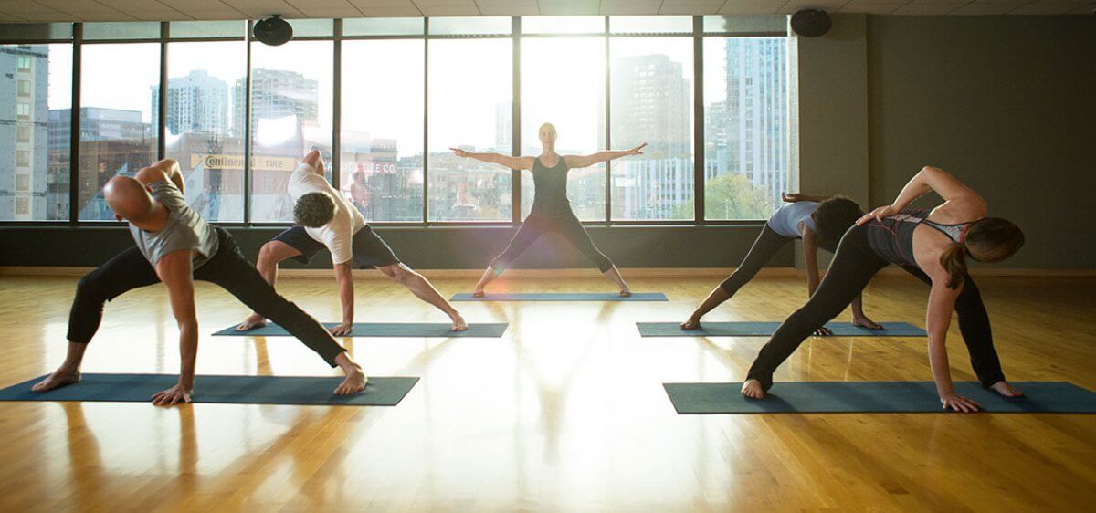 Group Yoga Classes East Bank Club